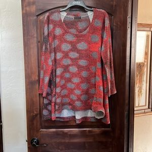 Long sleeve sweater tunic